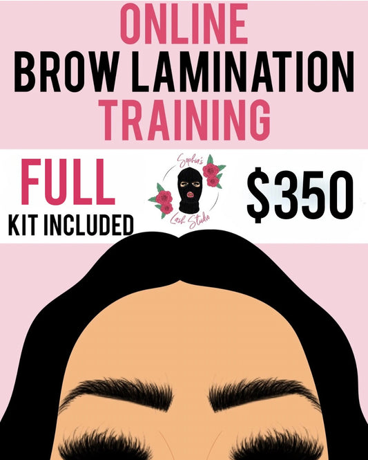 ONLINE BROW LAMINATION COURSE