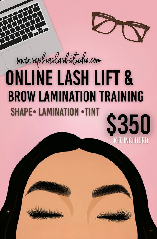 Lash Lift & Brow Lamination Course