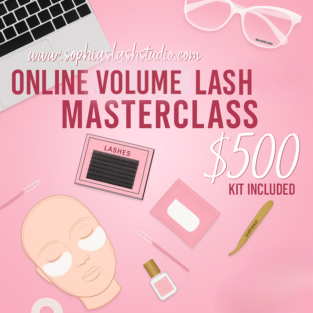 Online Volume Lash Extension Course