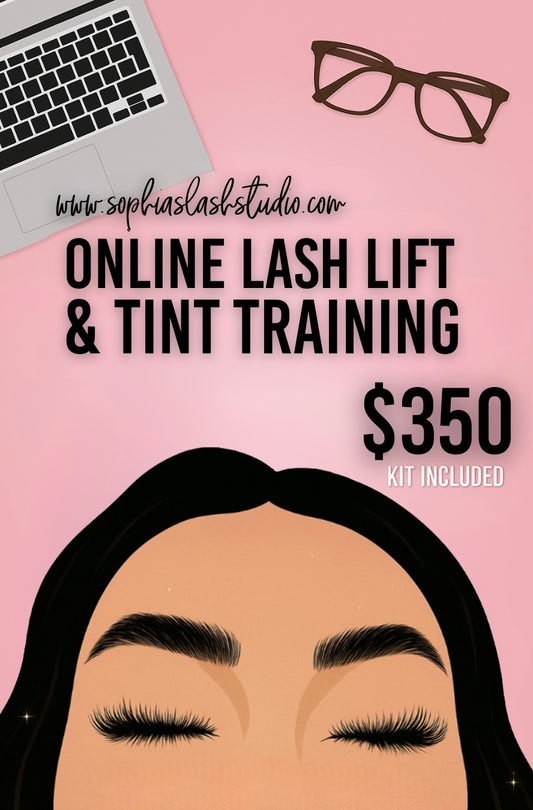 Online Lash Lift & Tint Course