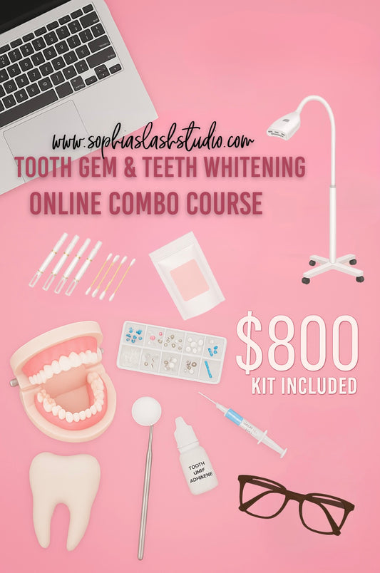Online Tooth Gem & Teeth Whitening Combo Course