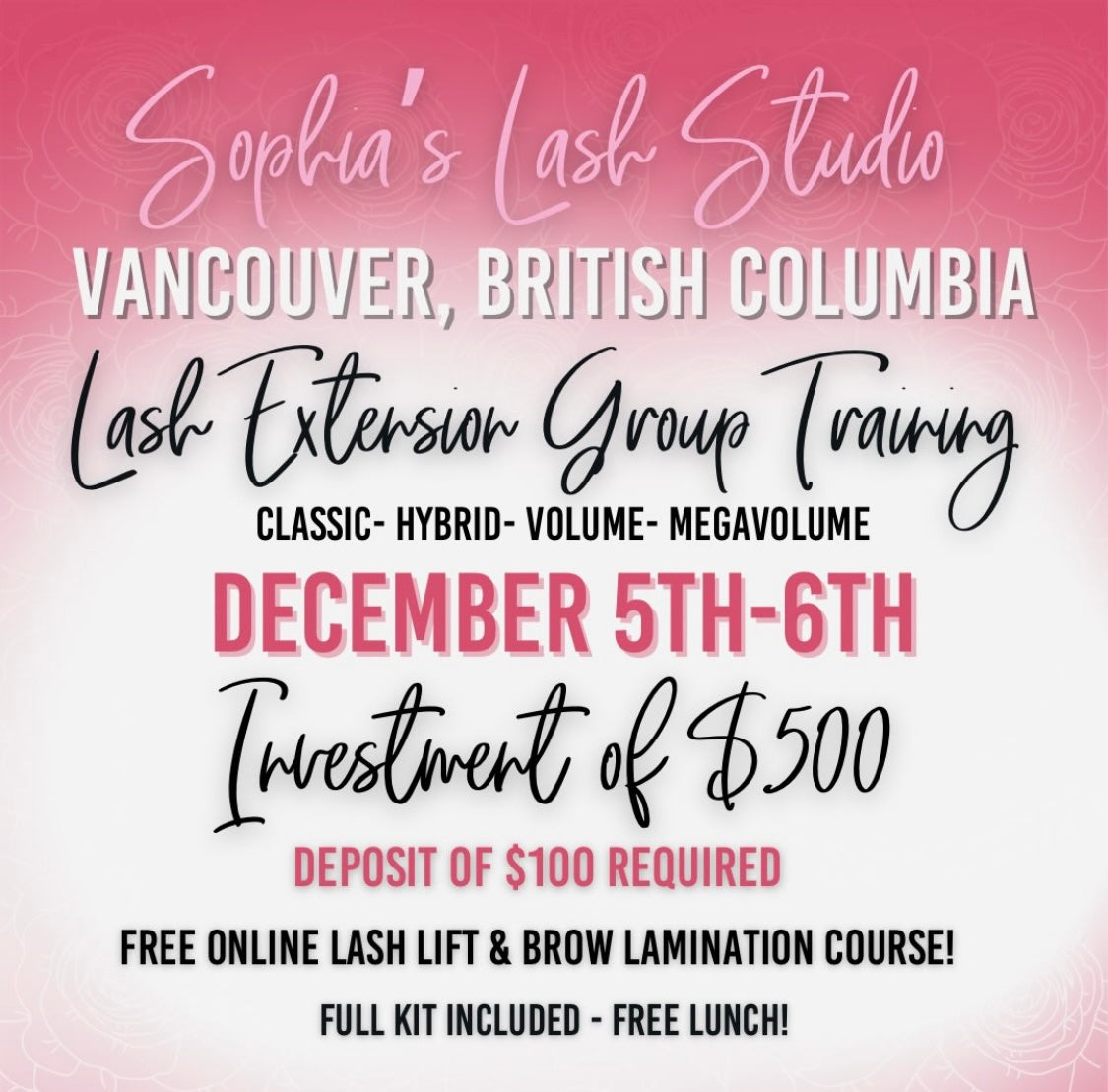 Vancouver Group Training 2026