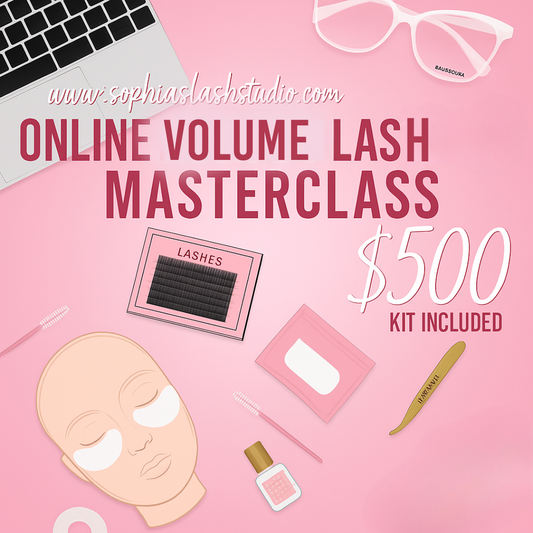 Online Volume Lash Extension Course